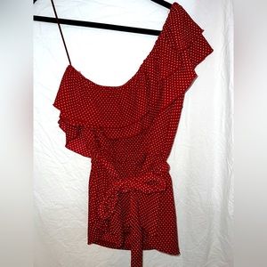 Anthropologie (Maeve) one shoulder top